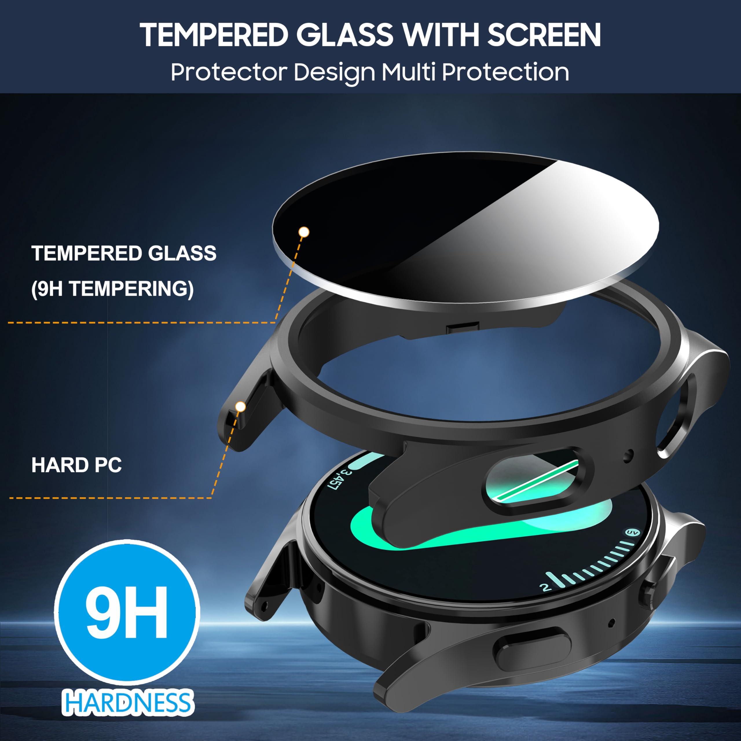 Tempered Glass+Privacy case fo - Privacy Screen Protector のレビューと価格