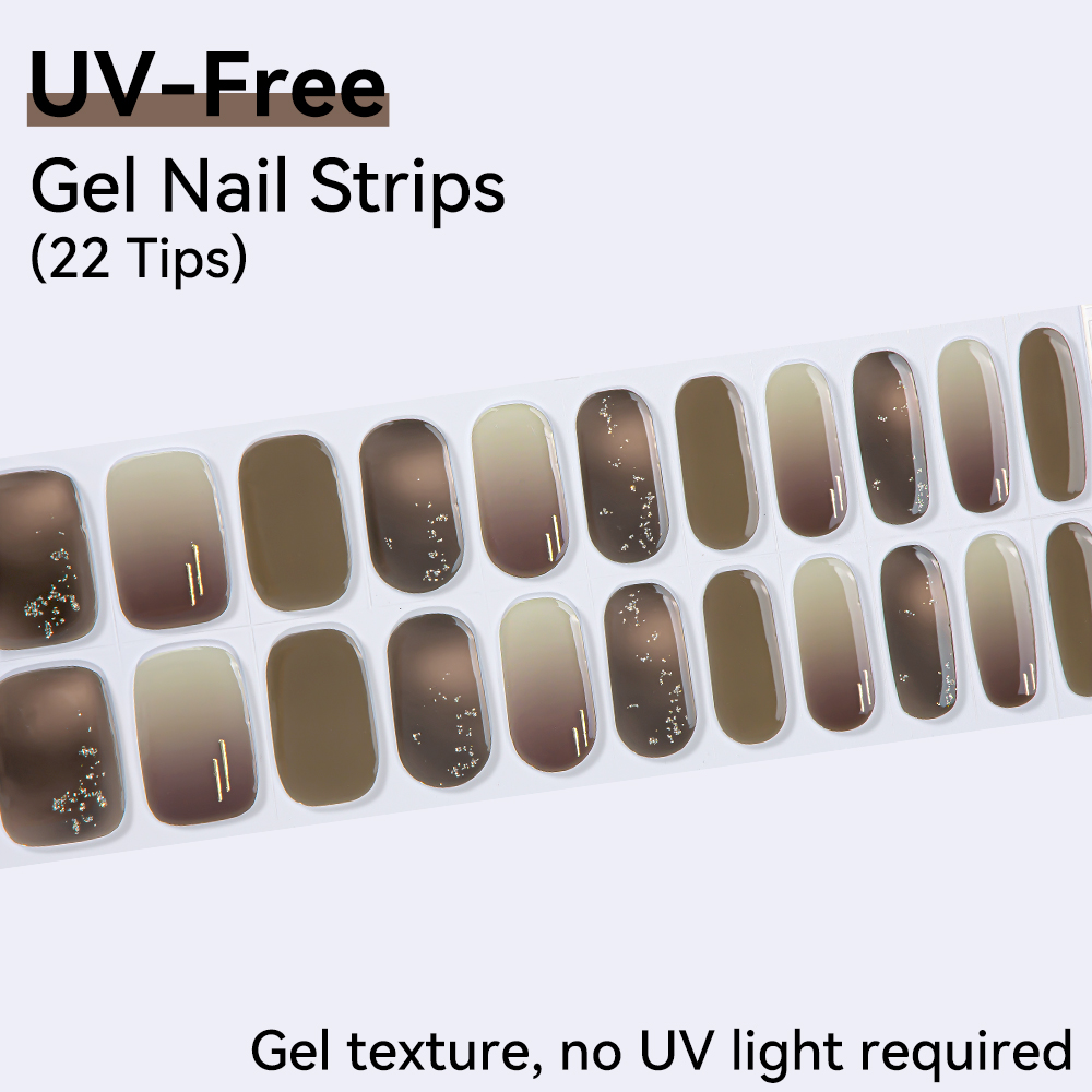 UV-Free Strips DIY Nails Stick - Full Cover Adhesive のレビューと価格