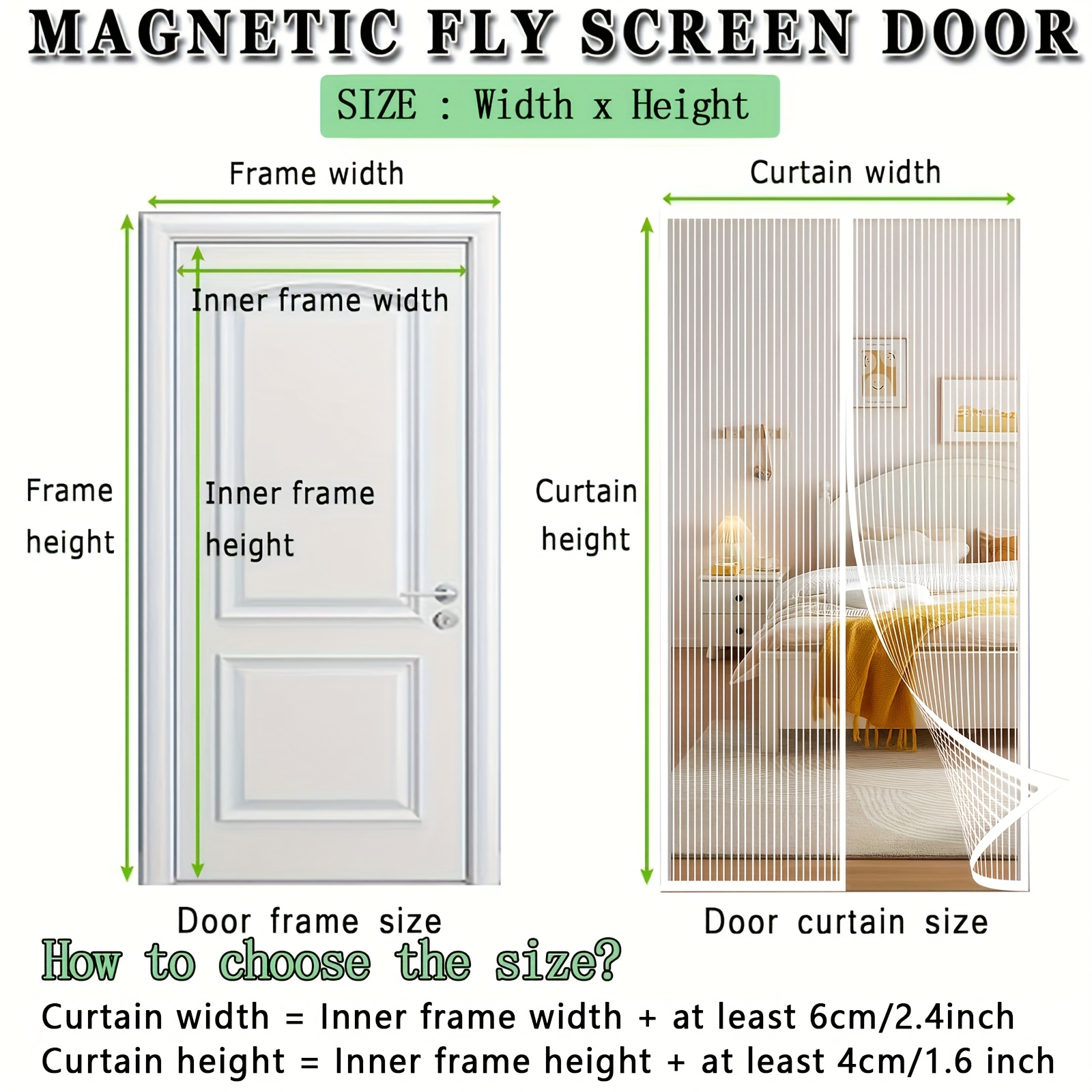 Auto-Close Magnetic Mosquito D - Privacy Screen Protector のレビューと価格
