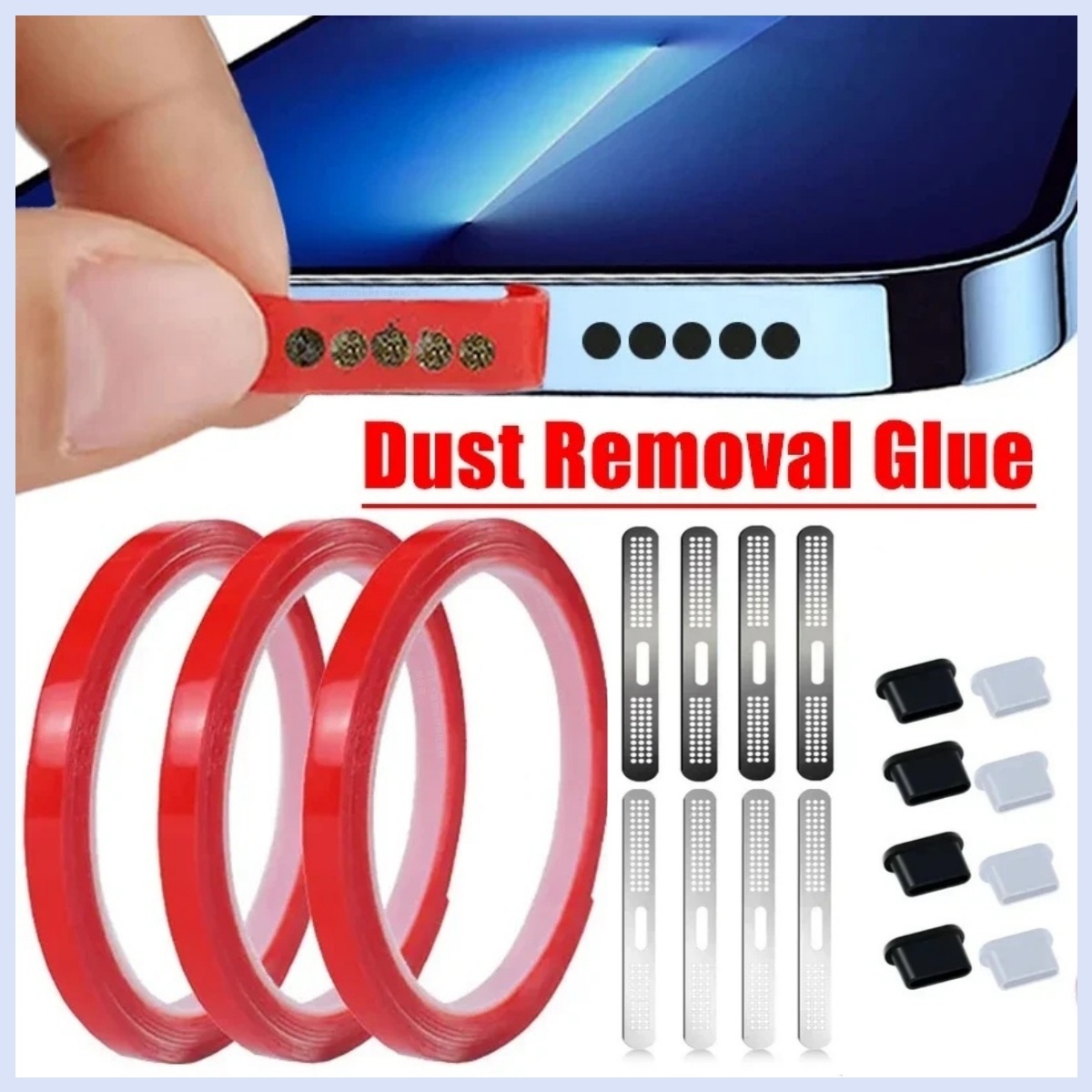Universal Phone Speaker Dust R - Dust Removal Sticker のレビューと価格