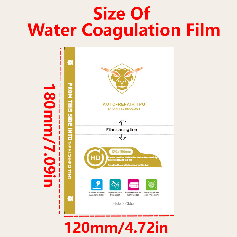 50PCS HD MATTE Privacy Frosted - Flexible Tpu Film のレビューと価格