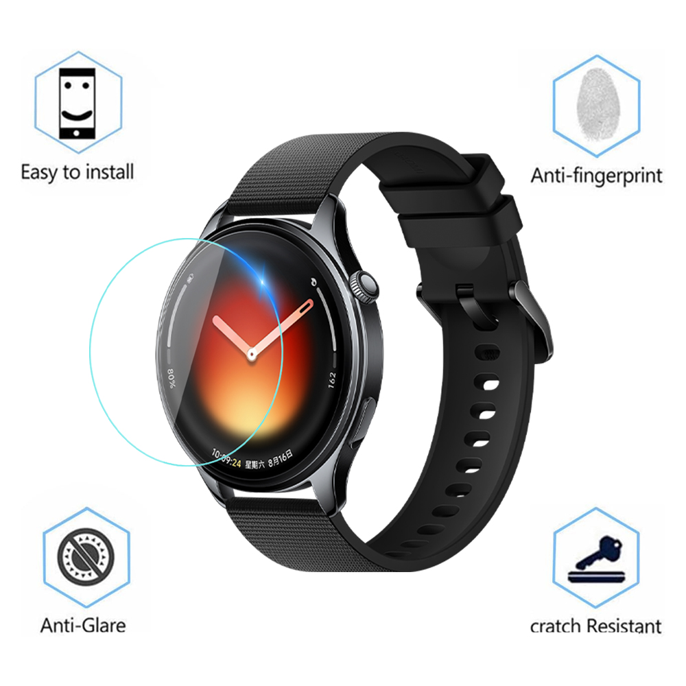 Tempered Glass for Xiaomi Watc - Smartwatch Screen Film のレビューと価格