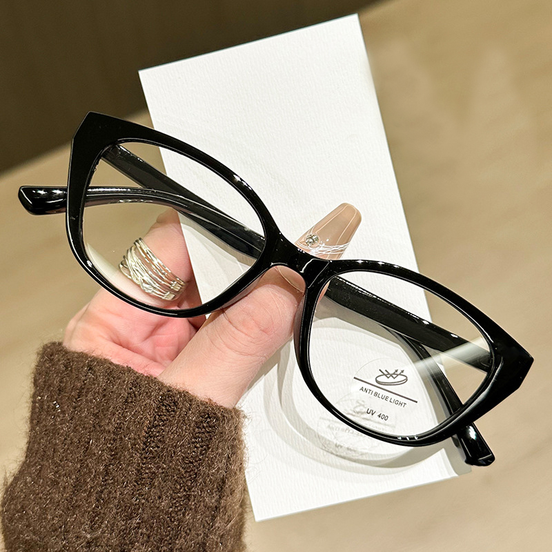 New Hot Girl Tr90 Cat Eye Myop - Anti Blue Light Film のレビューと価格