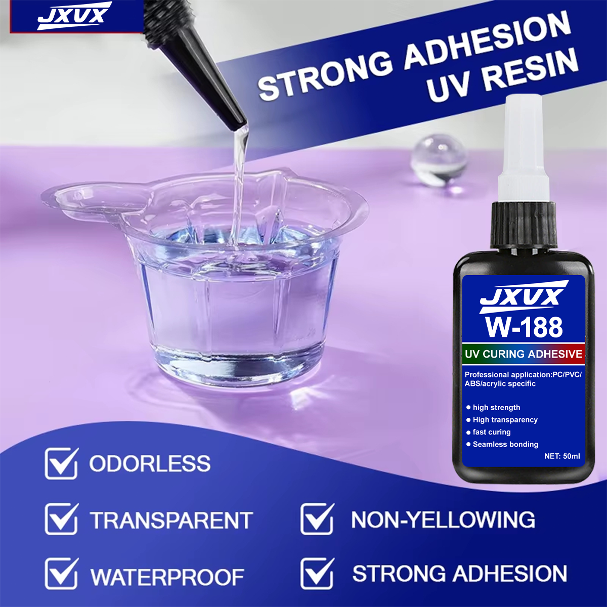 2025 Professional UV Resin-Qui - Liquid Uv Glue Kit のレビューと価格