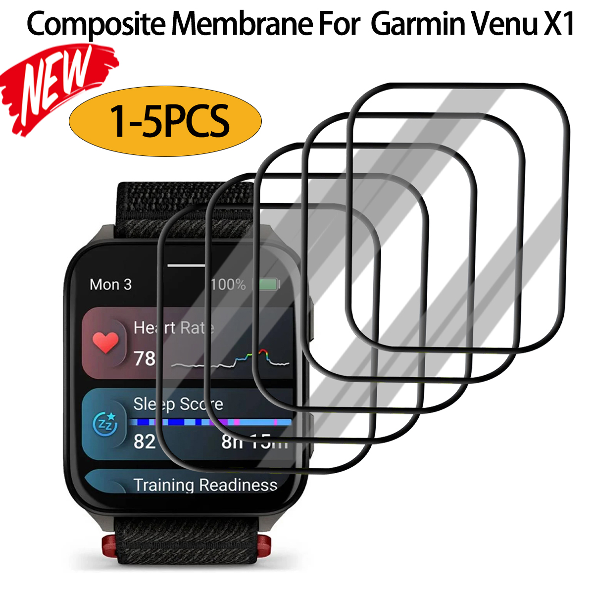 Anti-scratch Film For Garmin V - Curved Edge Screen のレビューと価格