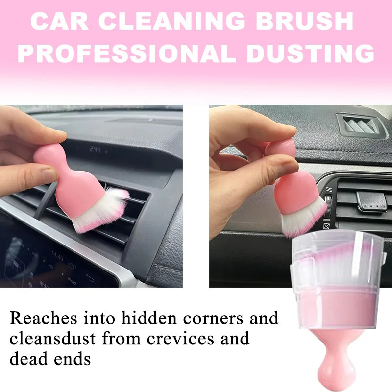 1/3/5PCS Pink Car Dust Removal - Dust Removal Sticker のレビューと価格