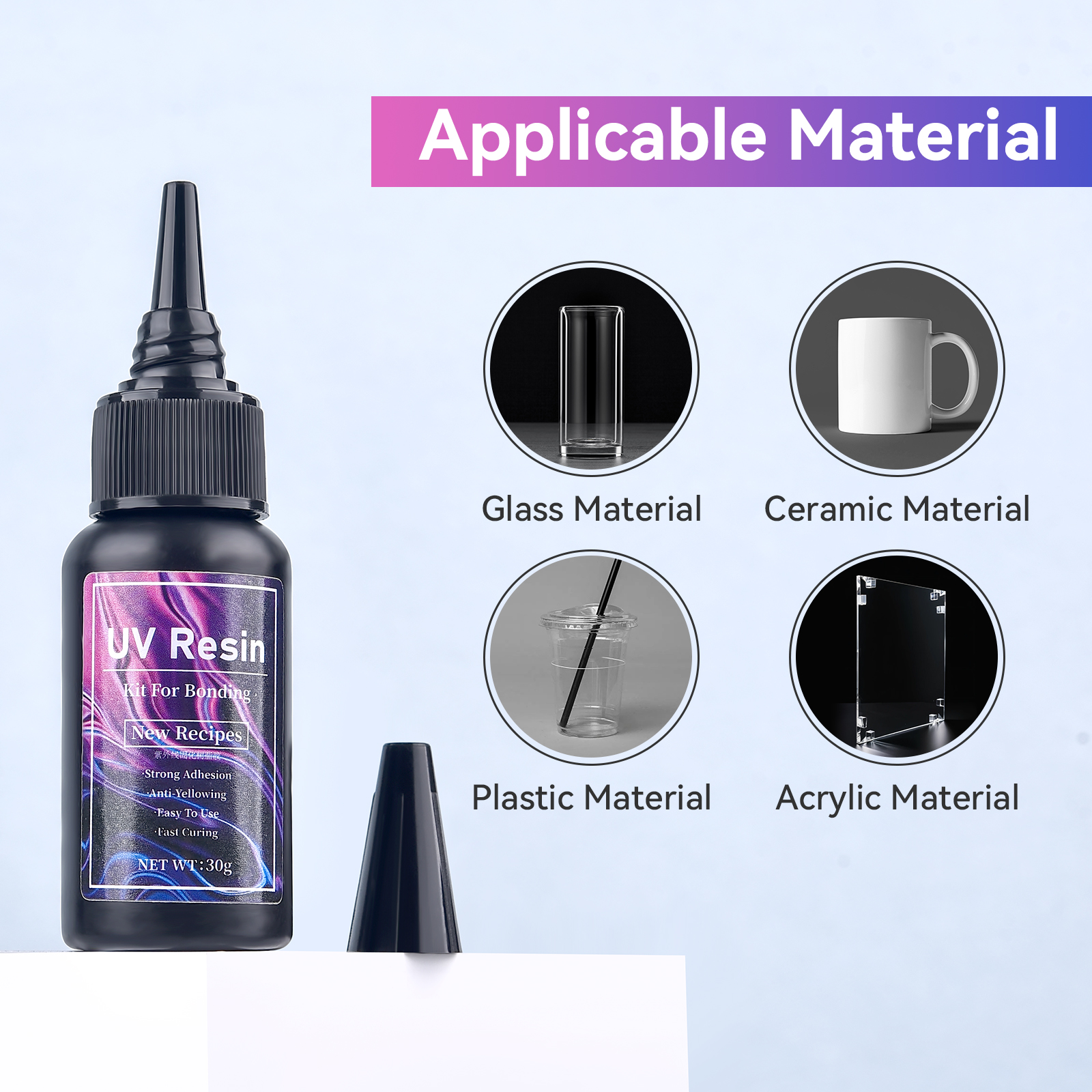 UV Bonding Welding Glue Kit Su - Liquid Uv Glue Kit のレビューと価格