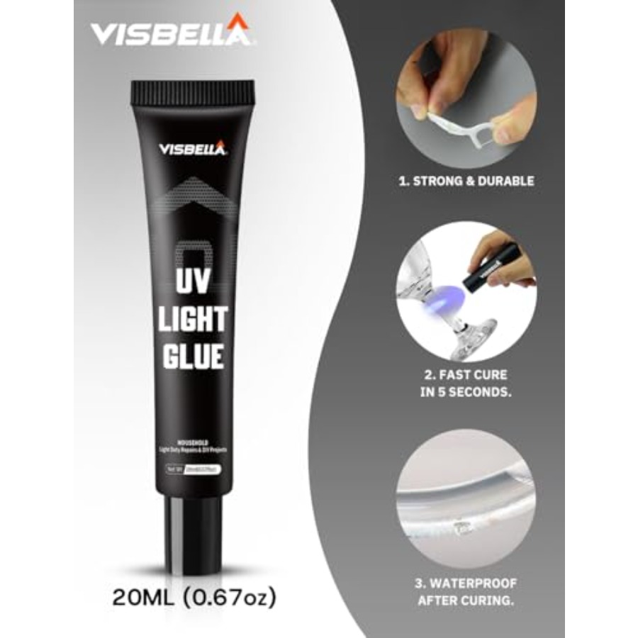 UV Light Glue Resin Kit with L - Liquid Uv Glue Kit のレビューと価格