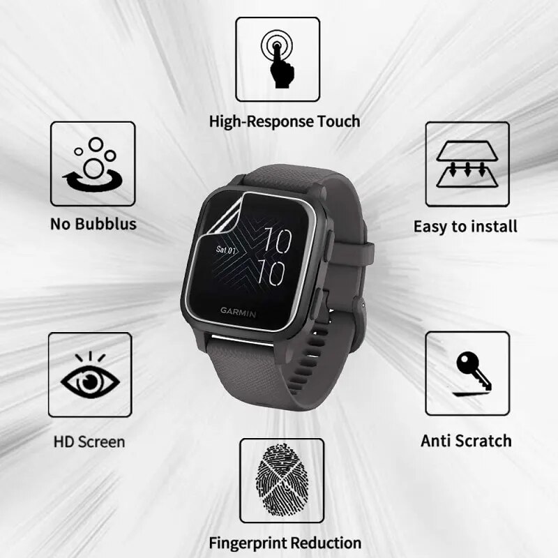 Soft Hydrogel Film For Garmin  - Hydrogel Screen Protector のレビューと価格