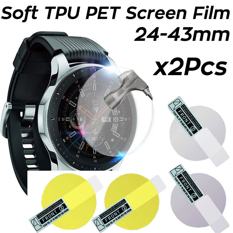 2PCS Soft Hydrogel Film Anti-s - Smartwatch Screen Film のレビューと価格