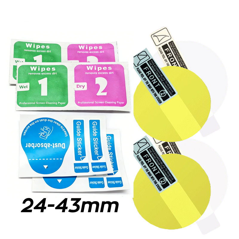 2PCS Soft Hydrogel Film Anti-s - Smartwatch Screen Film のレビューと価格
