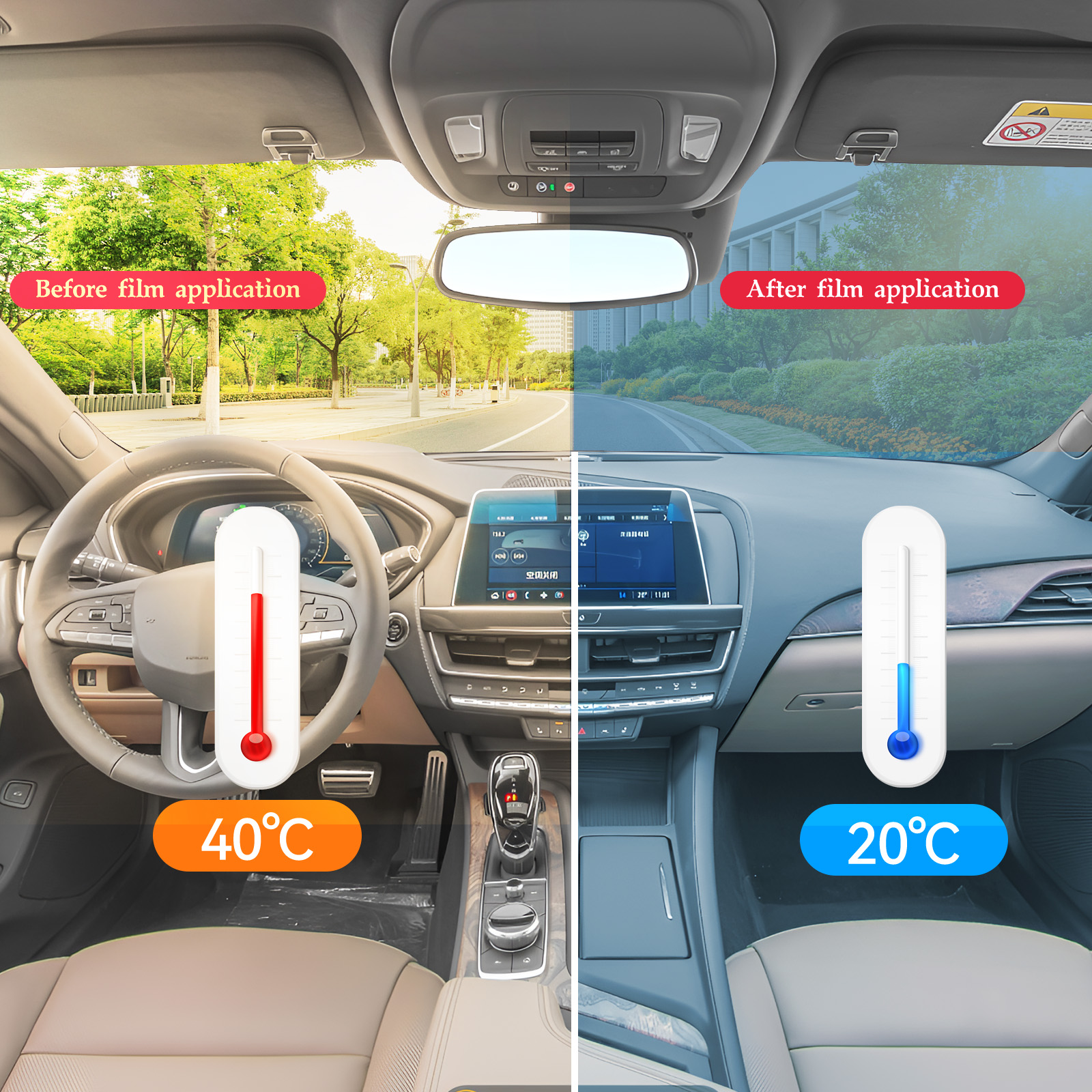 Pre-Cut Window Tint for Ford M - Glass Protector Auto のレビューと価格