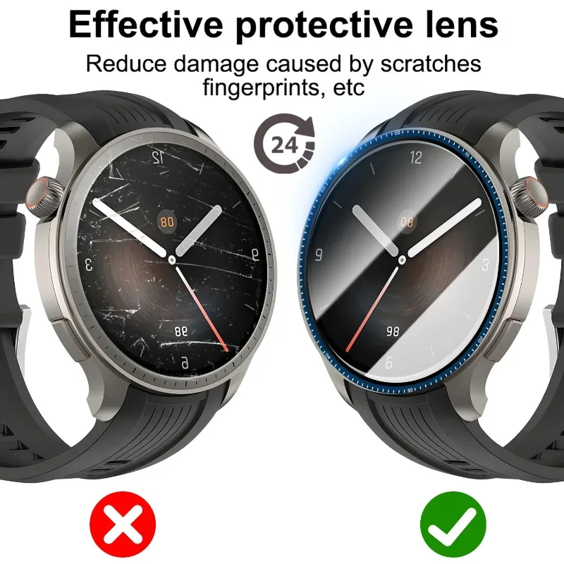 Full Curved Protective Soft Fi - Smartwatch Screen Film のレビューと価格