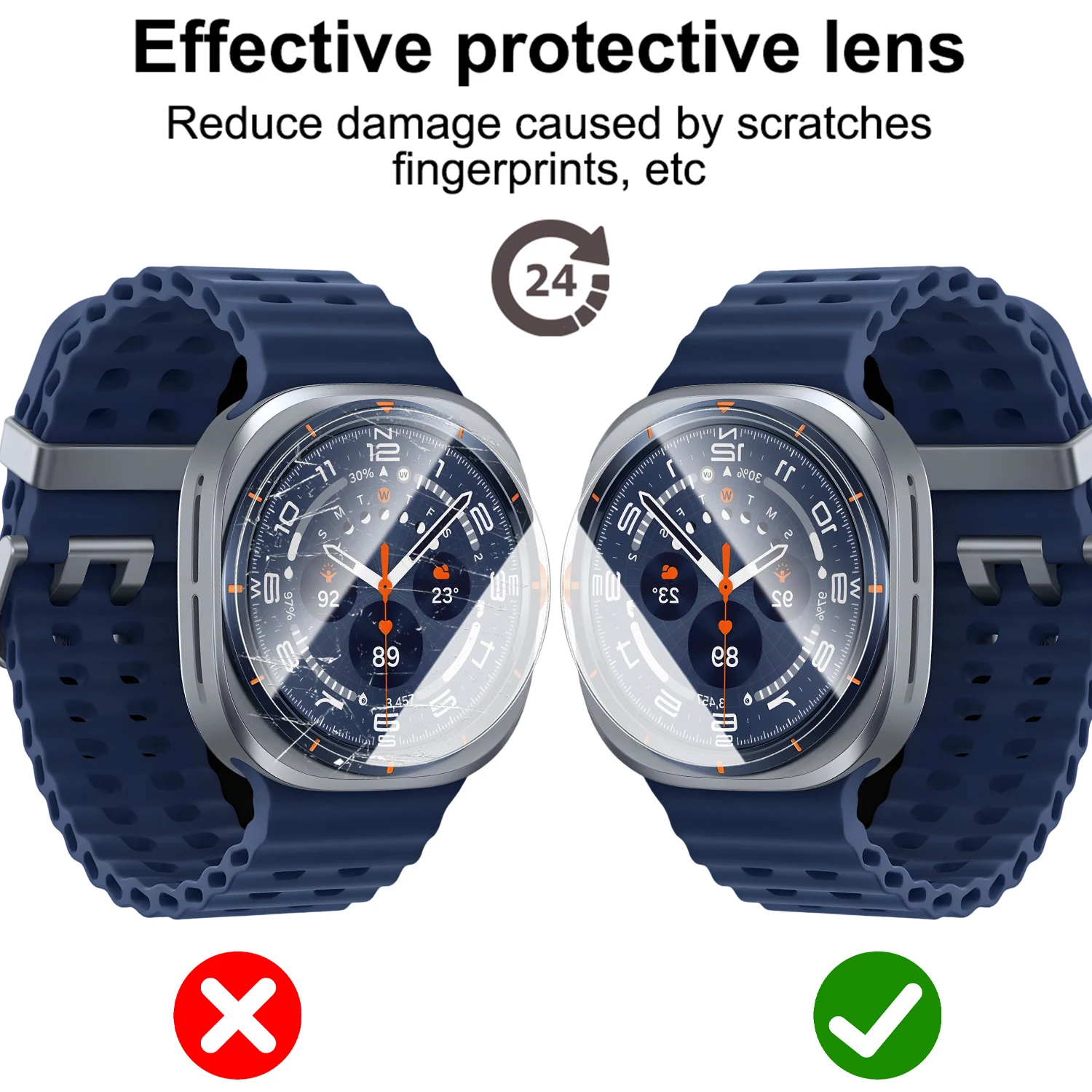 For Samsung Galaxy Watch Ultra - Glass Protector Auto のレビューと価格