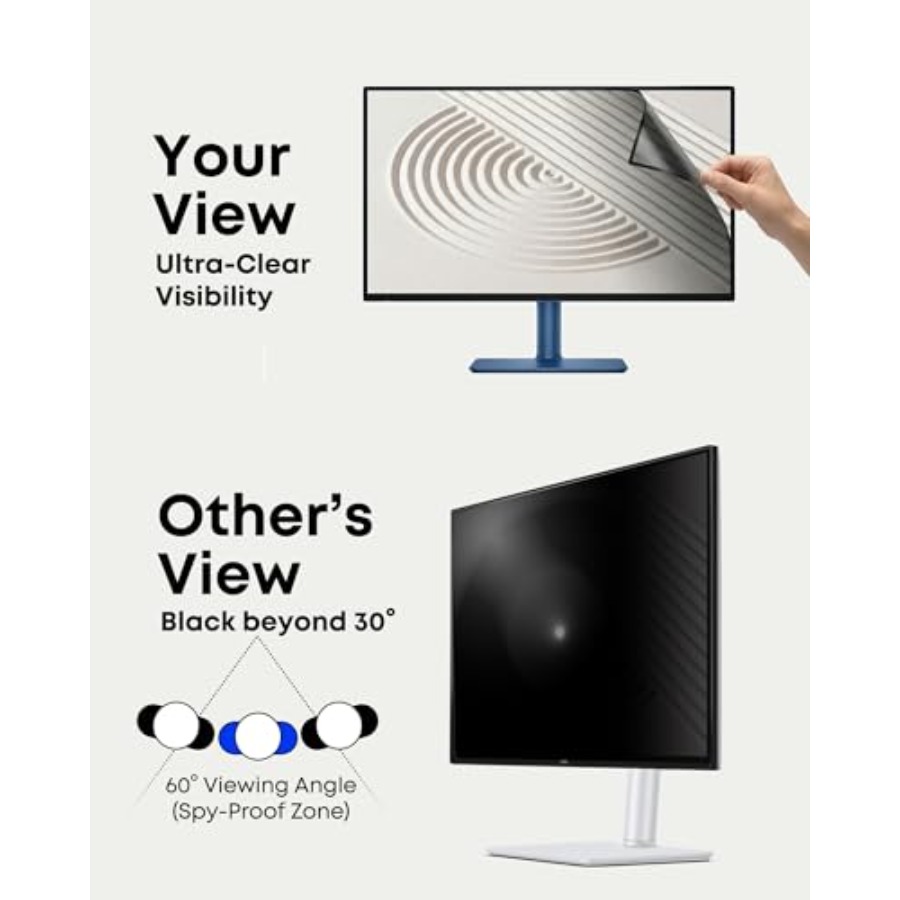 2-Pack 27 Inch Computer Privac - Privacy Filter 2Pack のレビューと価格