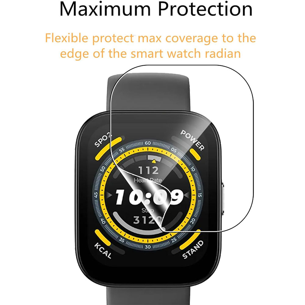3PCS Clear HD Film Screen Prot - Smartwatch Screen Film のレビューと価格