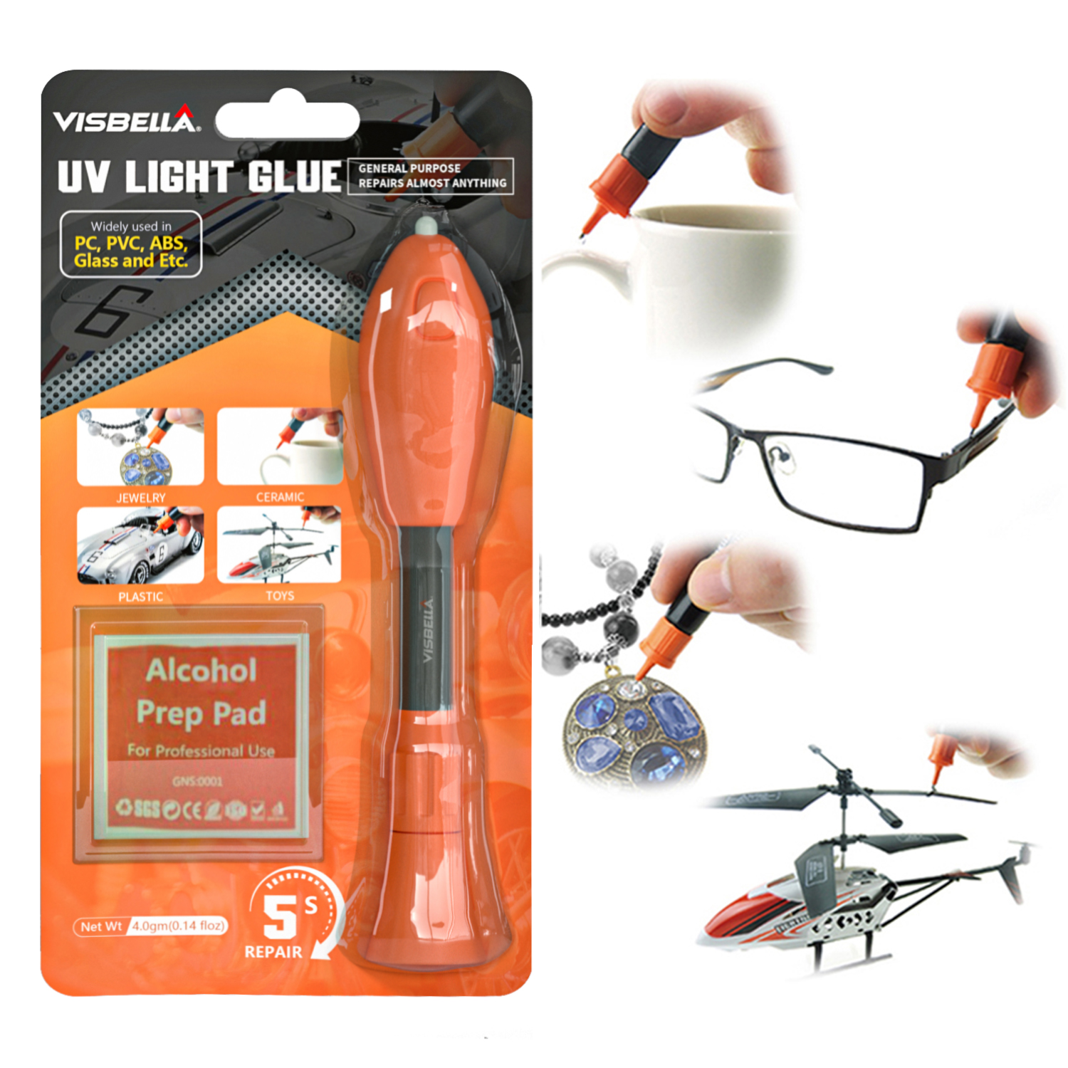 Fix Liquid Glue Metal Plastic  - Liquid Uv Glue Kit のレビューと価格