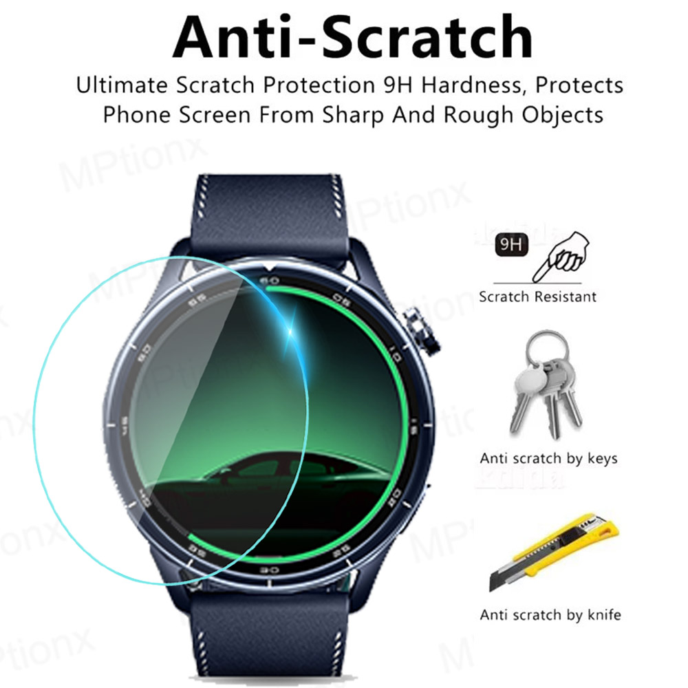 Tempered Glass for Xiaomi Watc - Smartwatch Screen Film のレビューと価格