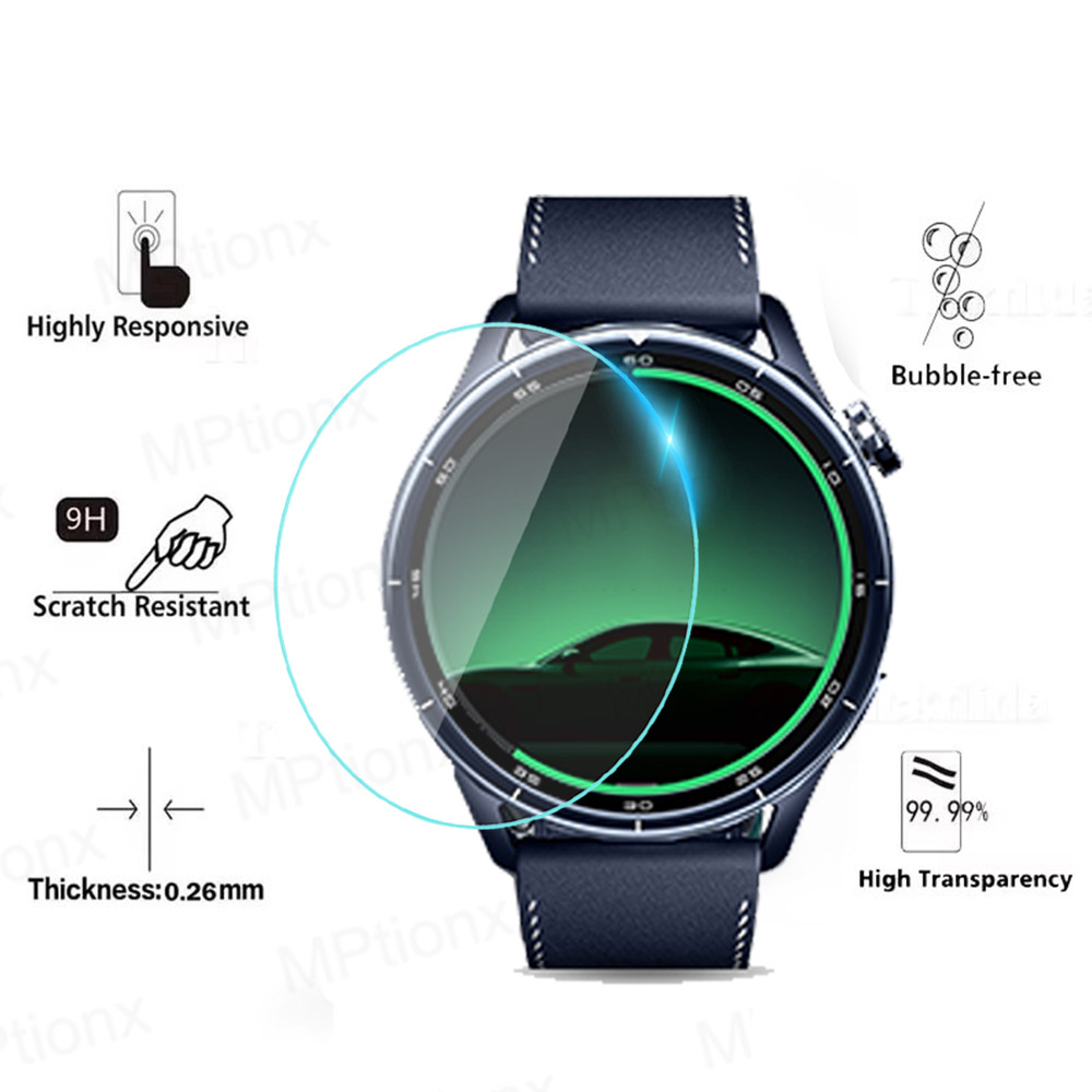 Tempered Glass for Xiaomi Watc - Smartwatch Screen Film のレビューと価格