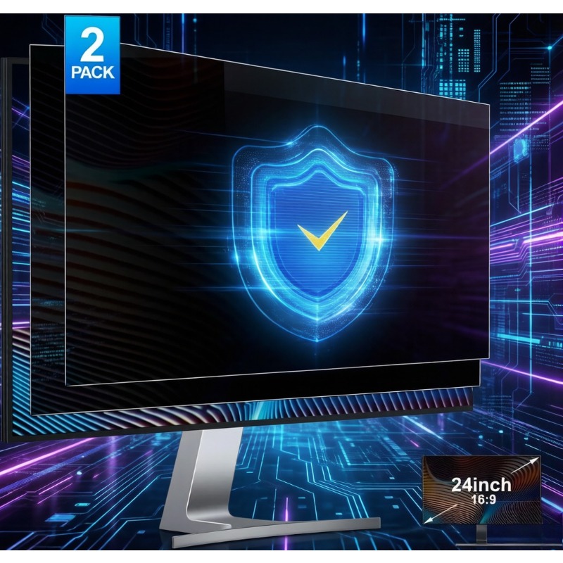 24inch Computer Privacy Screen - Privacy Filter 2Pack のレビューと価格
