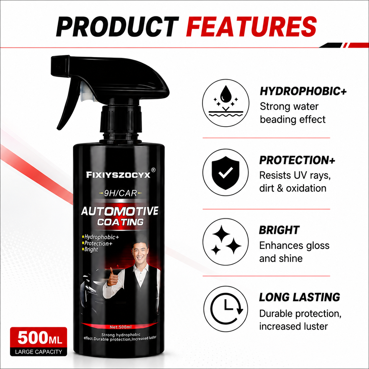 Ceramics for Cars Coating 500M - Nano Liquid Coating のレビューと価格