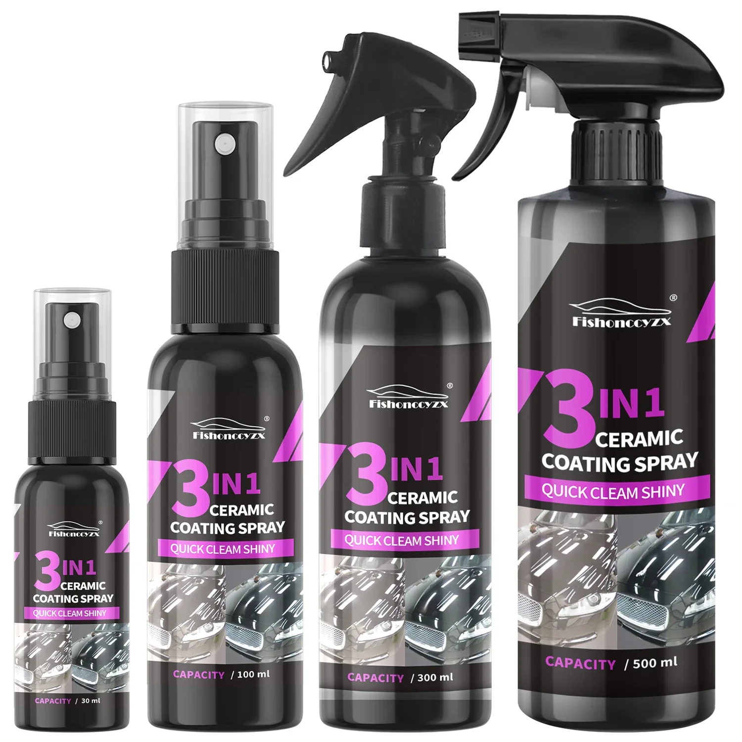 3 in 1 Car Ceramic Liquid Coat - Nano Liquid Coating のレビューと価格
