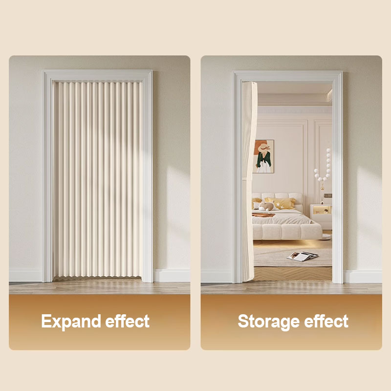 Folding Accordion Door Curtain - Privacy Screen Protector のレビューと価格