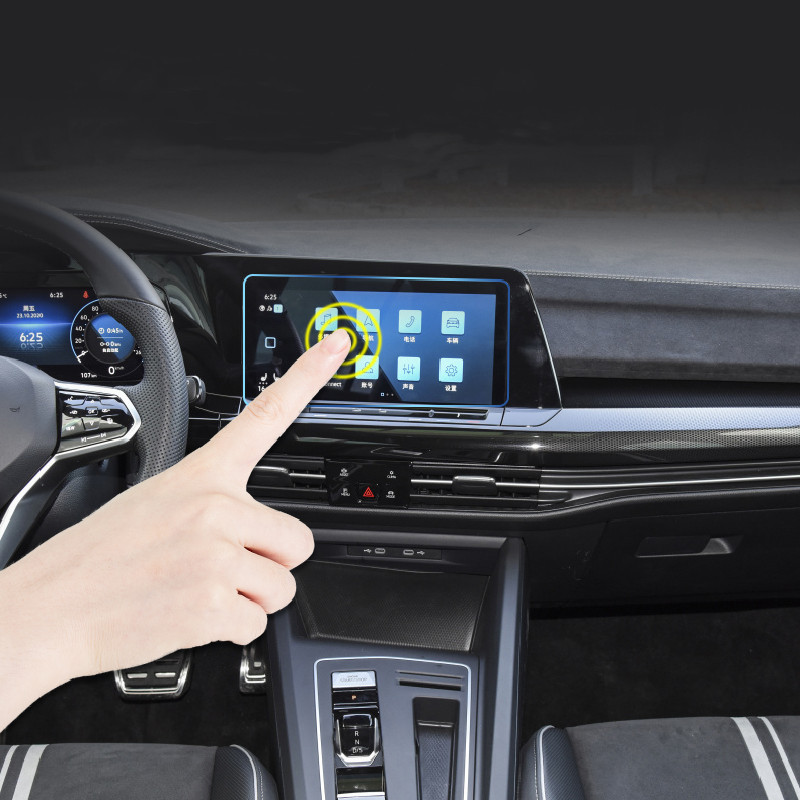 9H Tempered Glass For VW Volks - Glass Protector Auto のレビューと価格