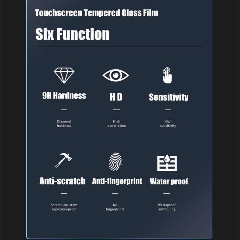 9H Tempered Glass For VW Volks - Glass Protector Auto のレビューと価格