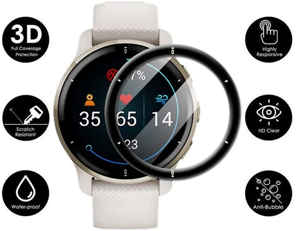 3D Curved Edge Protective Film - Smartwatch Screen Film のレビューと価格