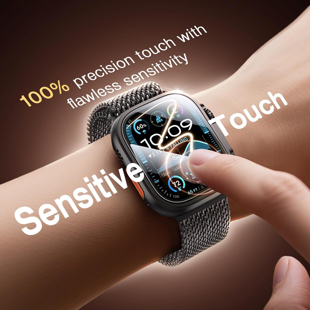 Tempered Glass For Apple Watch - Screen Alignment Tool のレビューと価格
