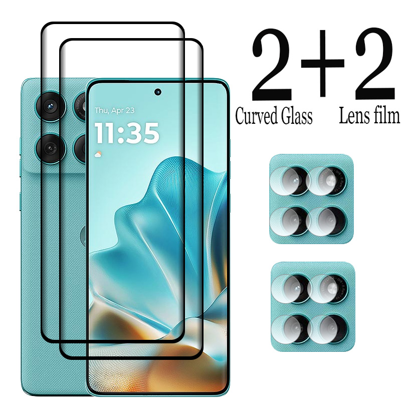 2+2/For Motorola Moto Edge 60P - Curved Edge Screen のレビューと価格