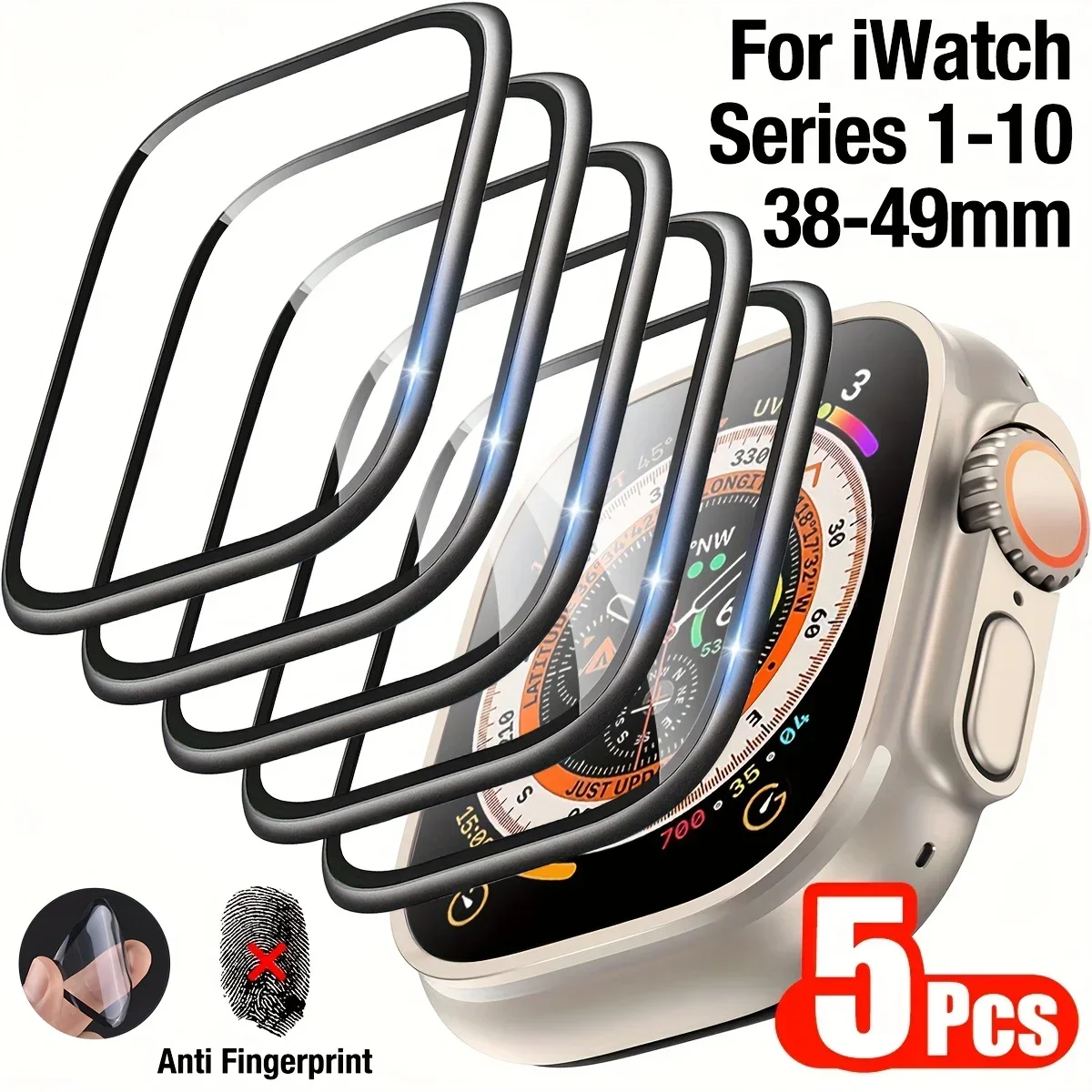 1-5pcs Anti-scratch Film For A - Smartwatch Screen Film のレビューと価格