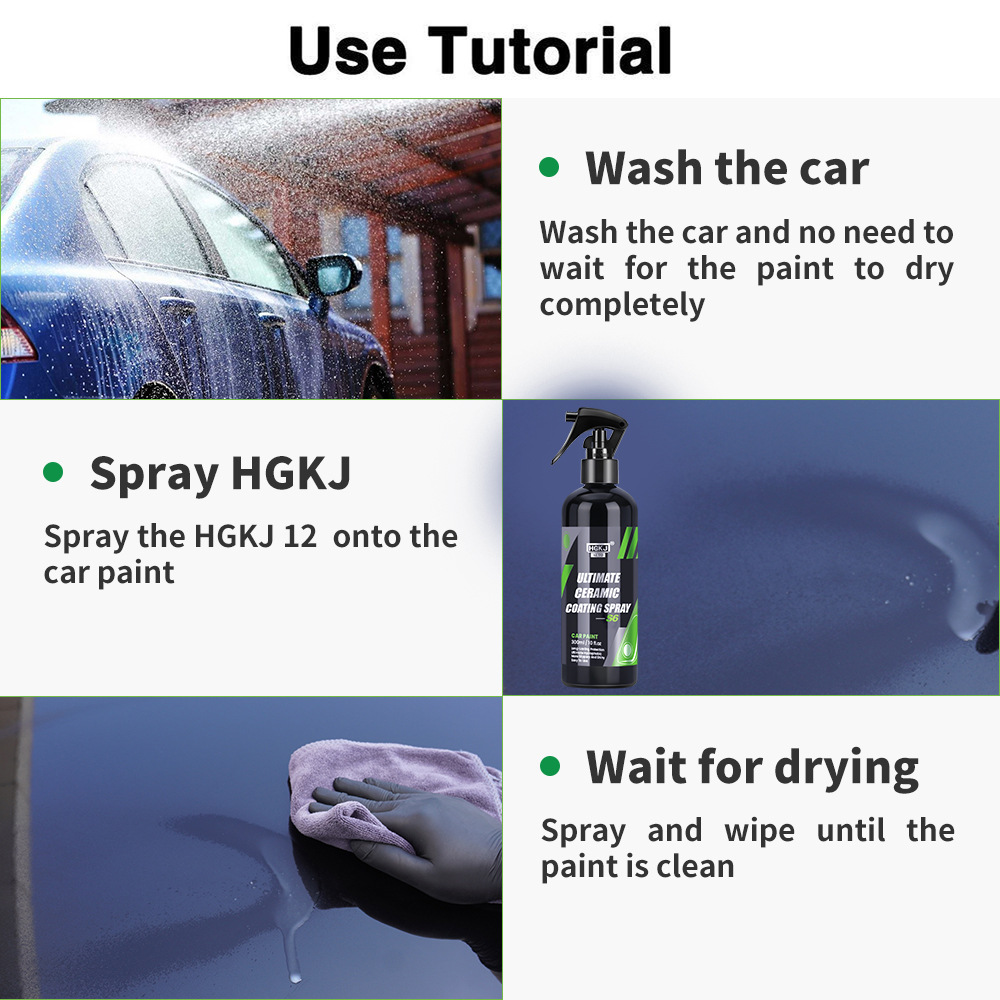 Ceramic Coating For Auto Paint - Oleophobic Coating Spray のレビューと価格