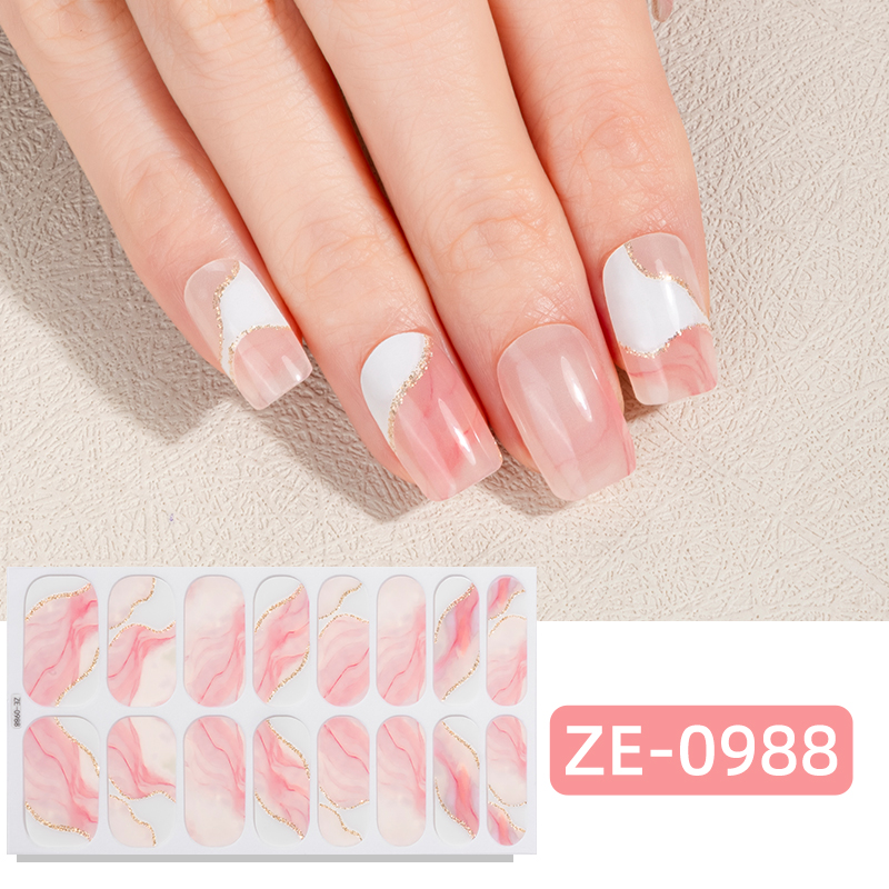 16Tips Gradient Marble Full Co - Full Cover Adhesive のレビューと価格