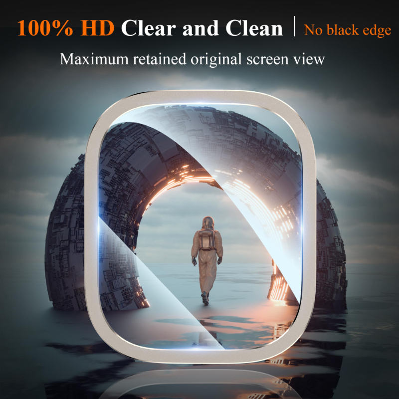 2pcs Tempered Glass for Apple  - Smartwatch Screen Film のレビューと価格