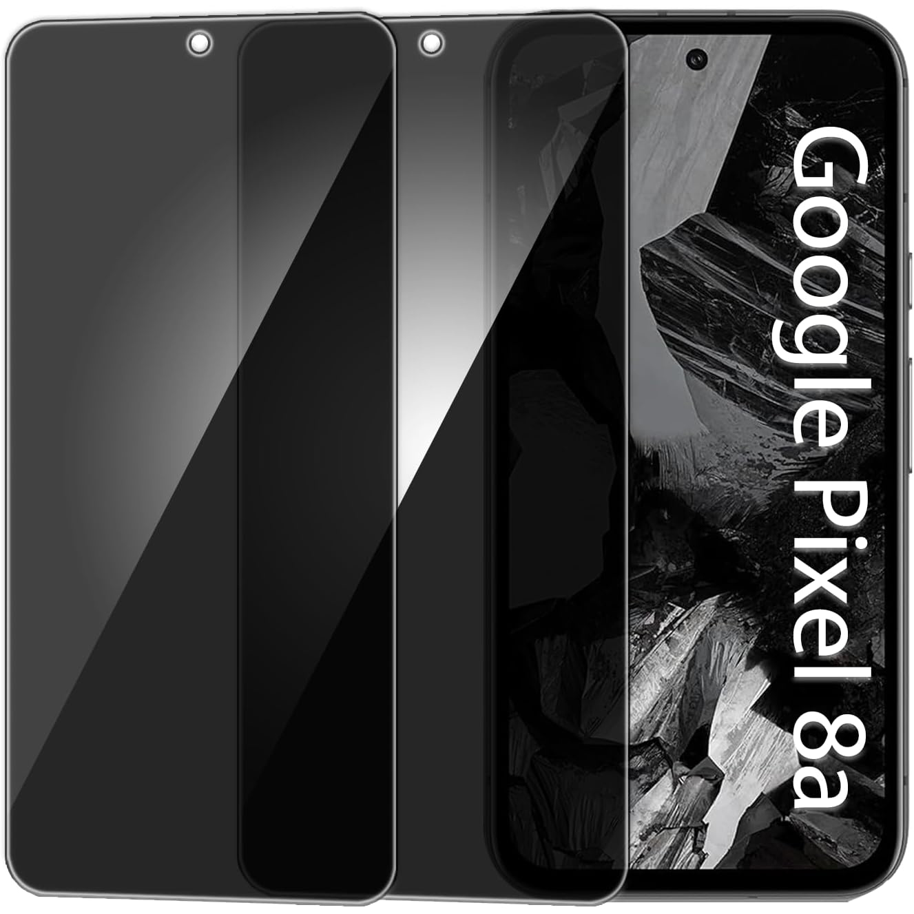 2 PACK Privacy Filter Tempered - Privacy Filter 2Pack のレビューと価格