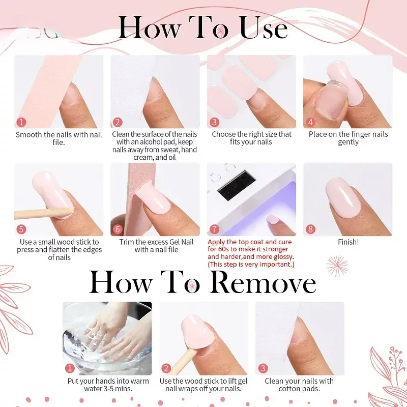 16/18/20Tips French Gel Nail S - Full Cover Adhesive のレビューと価格