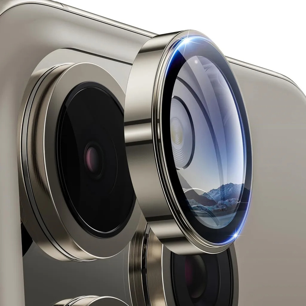 3Pcs Metal Camera Lens Protect - Tempered Glass Screen 9H のレビューと価格