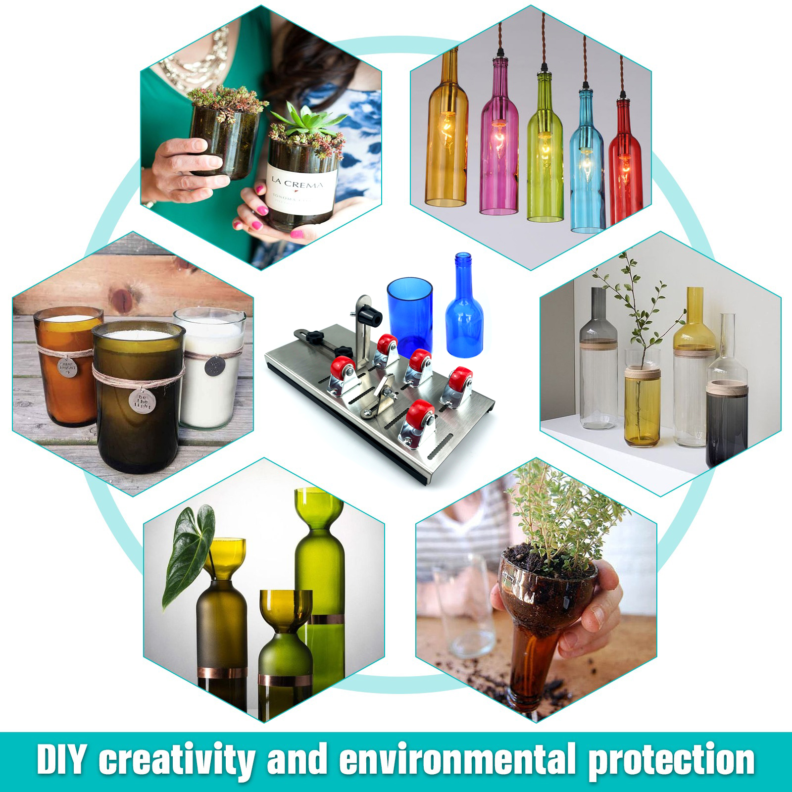 DIY Glass Bottle Cutter Adjust - Screen Protector Cutter のレビューと価格