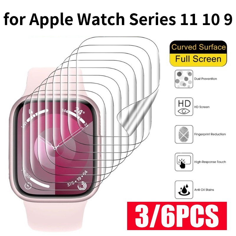 6pcs Screen Protector Film for - Smartwatch Screen Film のレビューと価格